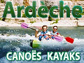 Location cano kayak en Ardche